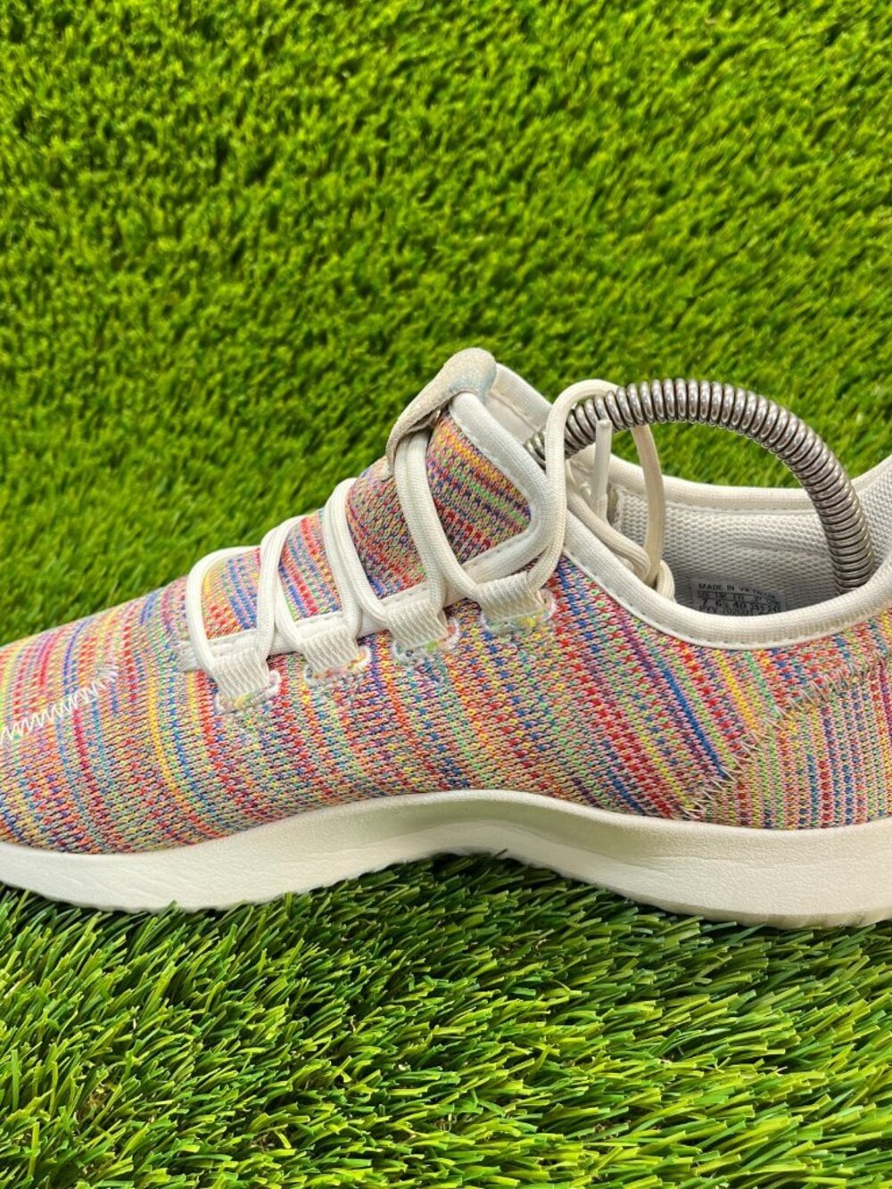Adidas Tubular Shadow Mens Size 7 Purple Pink White Athletic Shoes Sneakers - Picture 2 of 10